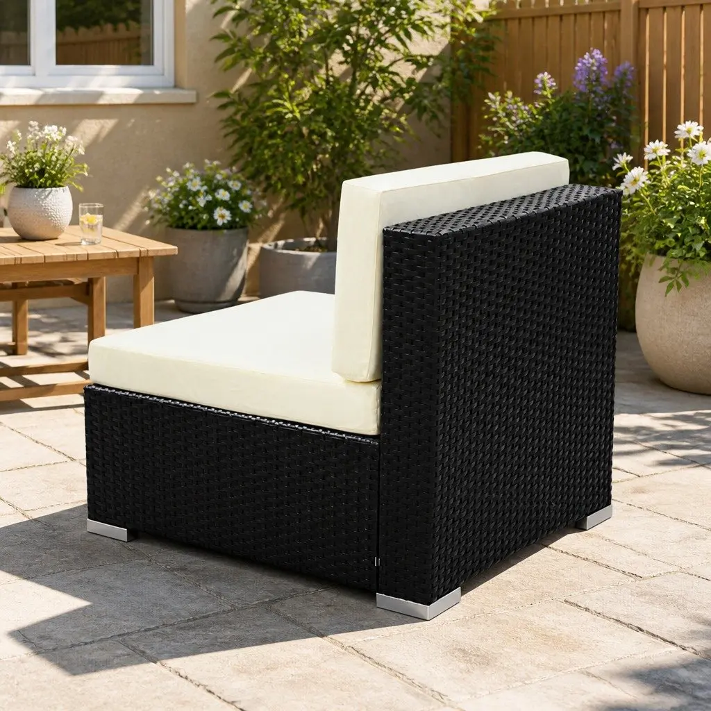 2PC Outdoor Lounge Chair Set