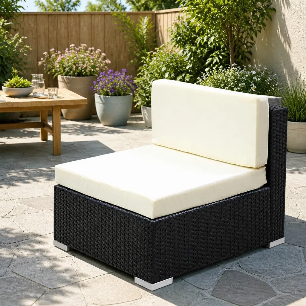 2PC Outdoor Lounge Chair Set