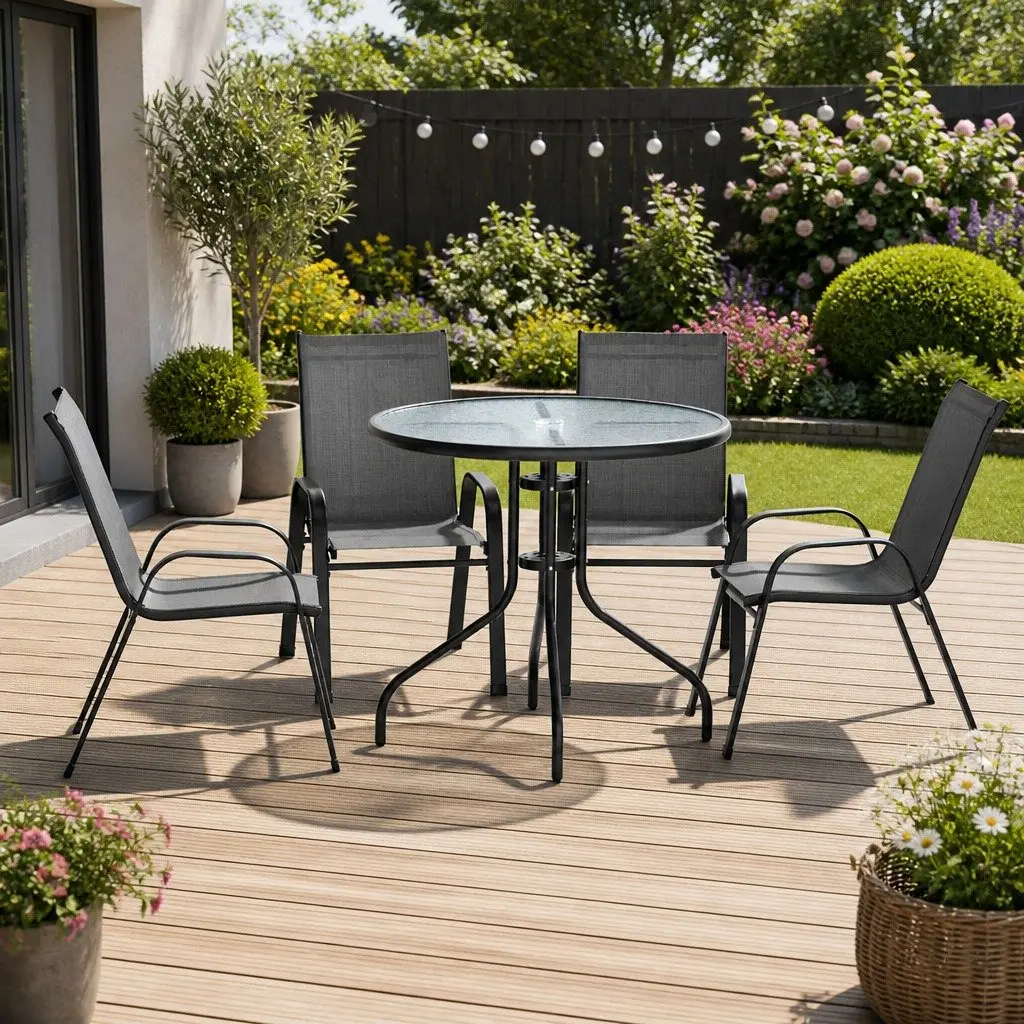 5 Piece Outdoor Dining Set