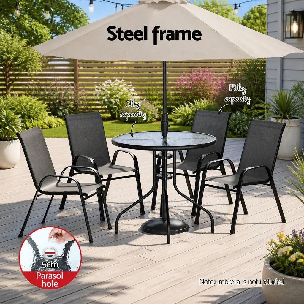5 Piece Outdoor Dining Set