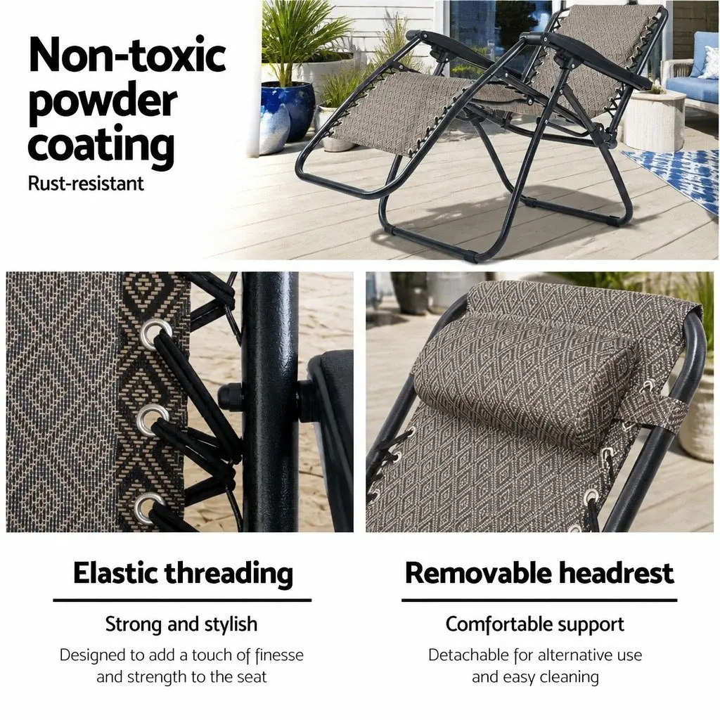 Zero Gravity Reclining Chair with Adjustable