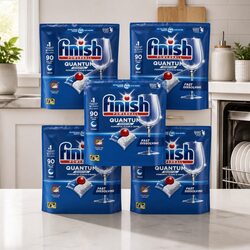Quantum Essential Dishwasher Tablets - 450 Tablets, Powerful Formula