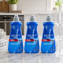 Shine & Dry Rinse Aid - 400mL Bottles (3-Pack) Specs