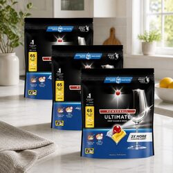 Specifications for Ultimate Lemon Dishwasher Tablets 195 Count