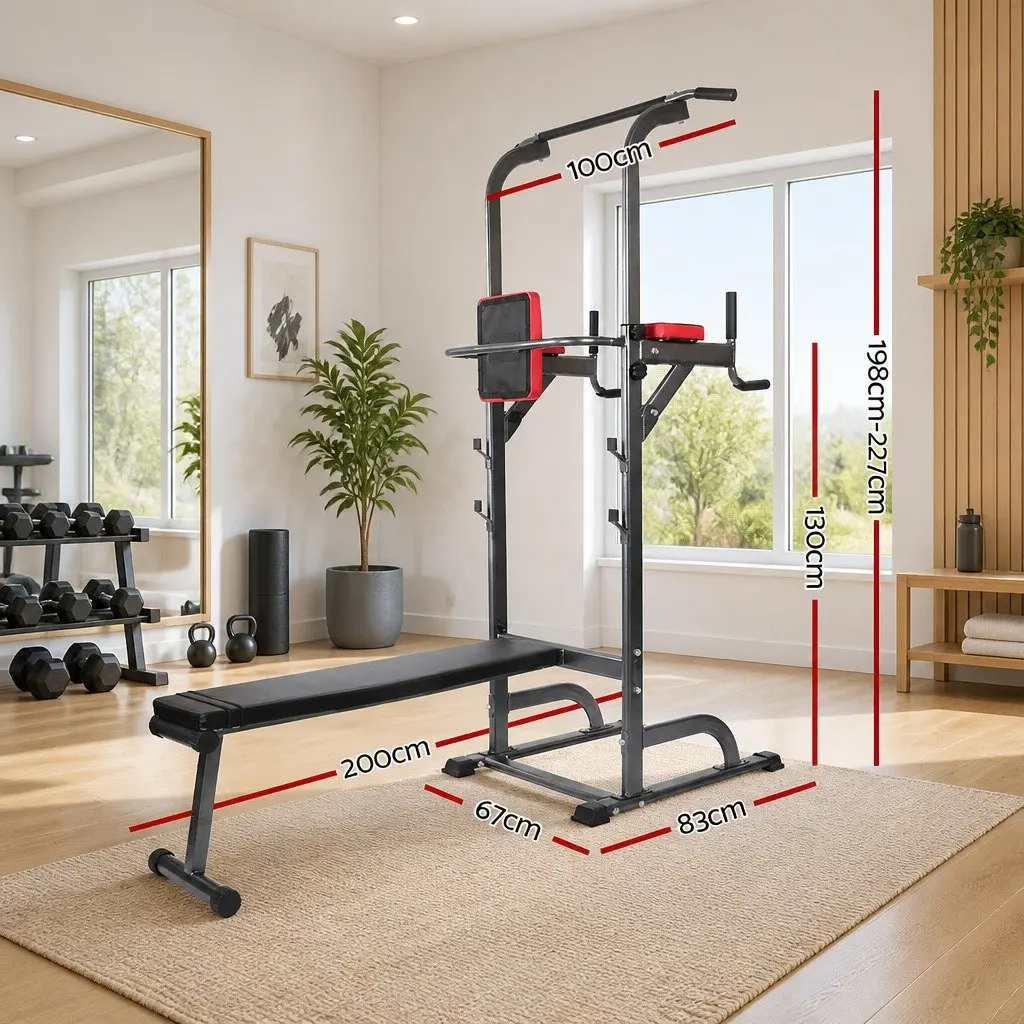 Multi-Function Exercise Tower Gym