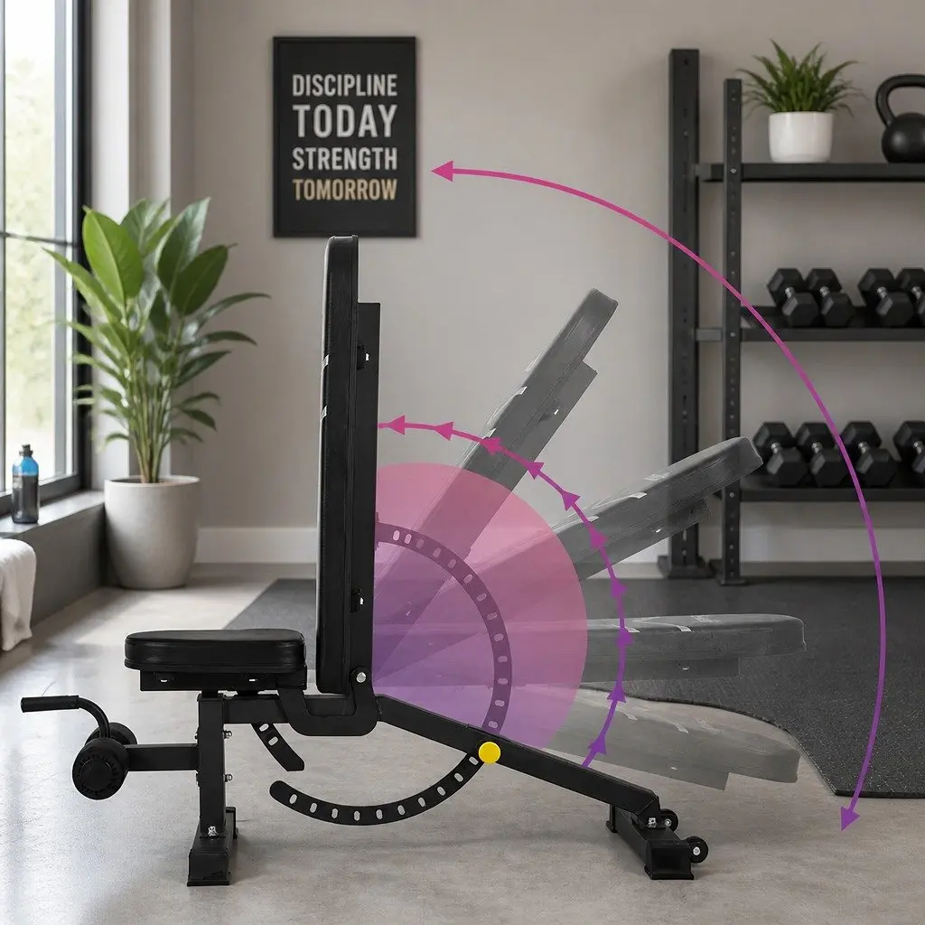 Adjustable Weight Bench for Home Use