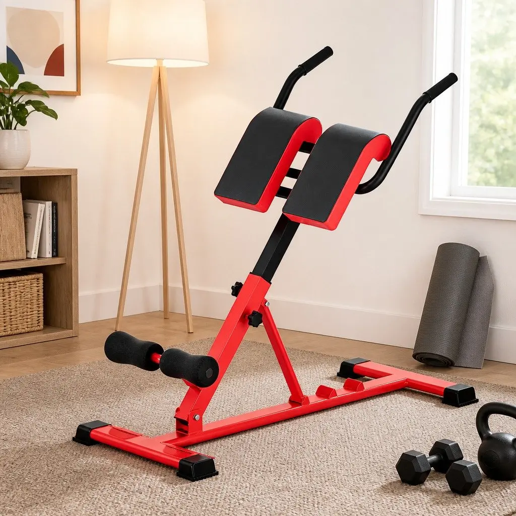 Weight Bench Roman Chair Adjustable 10-in-1 Home Gym Fitness Equipment 200kg Size 107x45x55-91cm