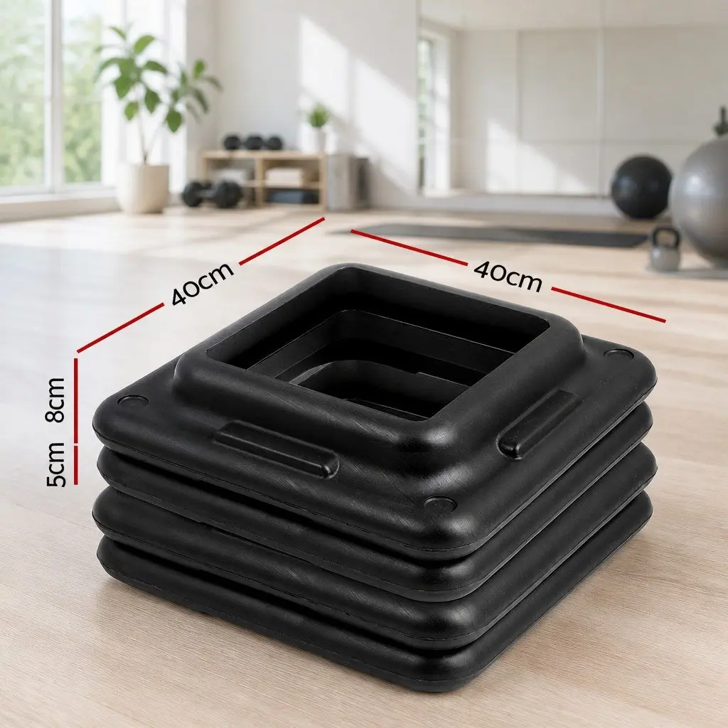 Aerobic Step Riser Exercise Stepper Block Home Gym Training Fitness Platform