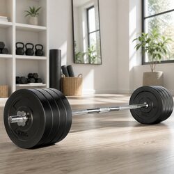 88kg Barbell Set: Dimensions, Materials, and Contents