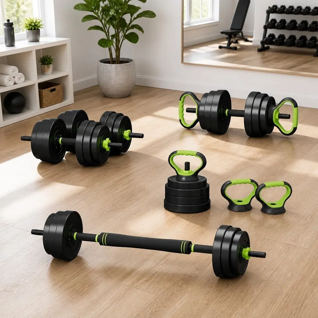 25kg Weight Set with Adjustable Dumbbells