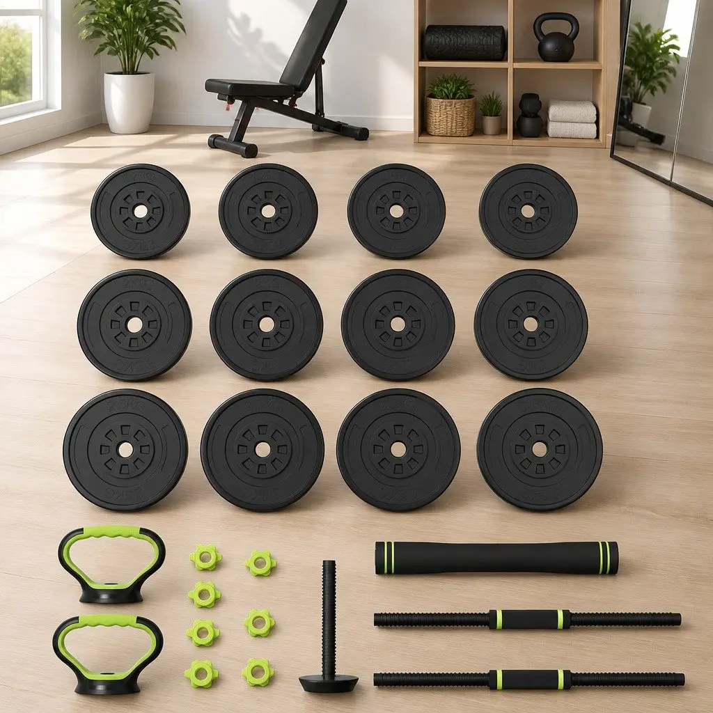 25kg Weight Set with Adjustable Dumbbells