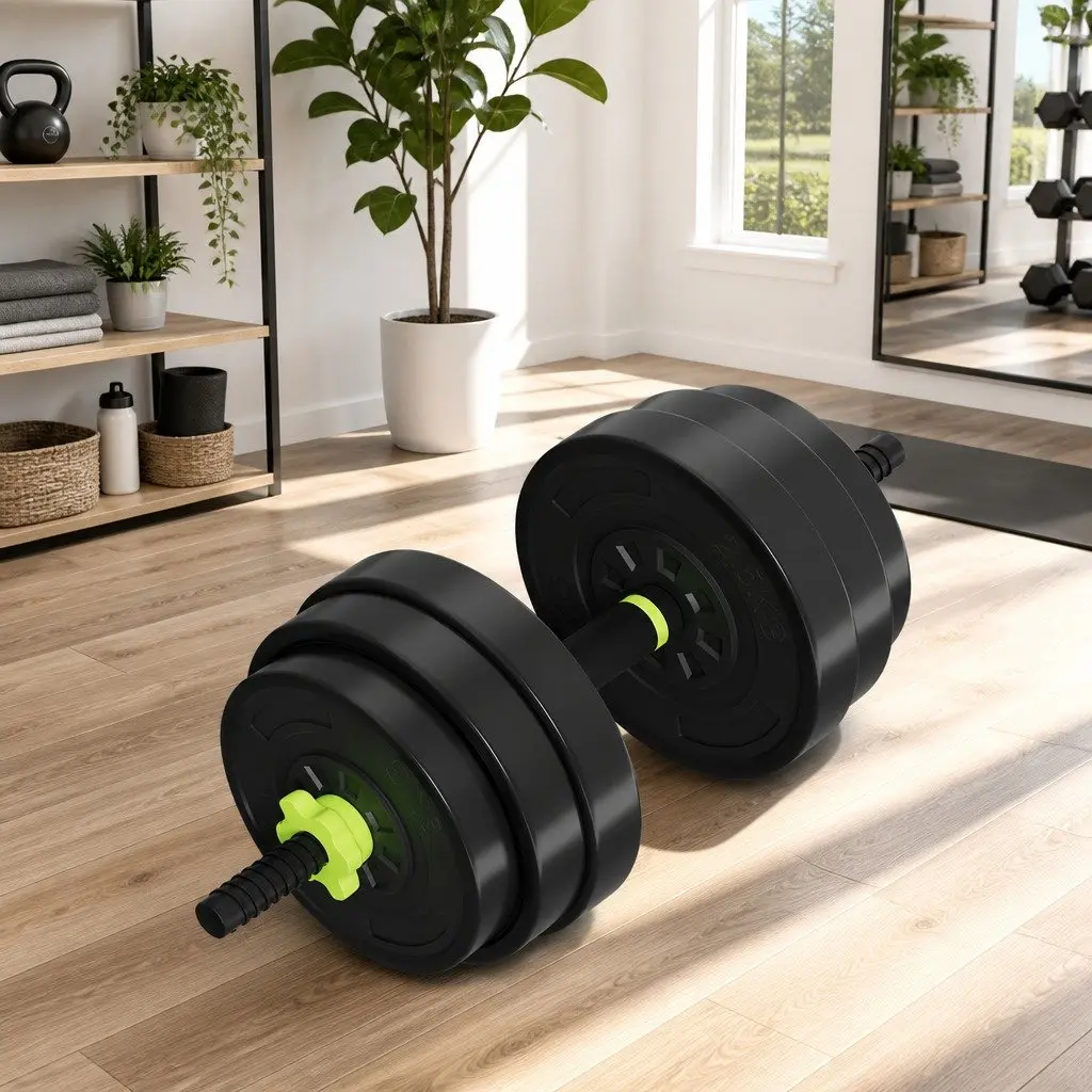 25kg Weight Set with Adjustable Dumbbells
