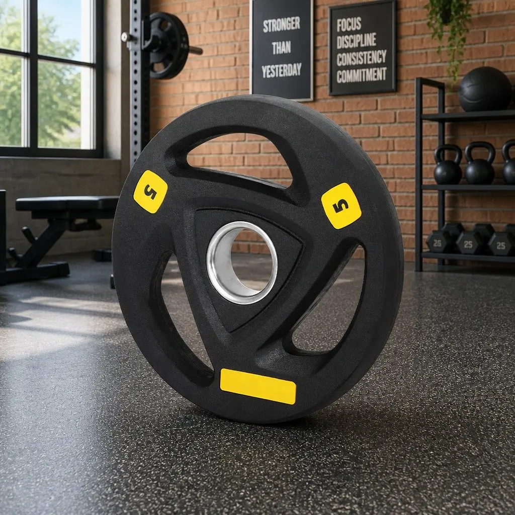Weight Plates Free Weights Home Gym 5kg Cast Iron