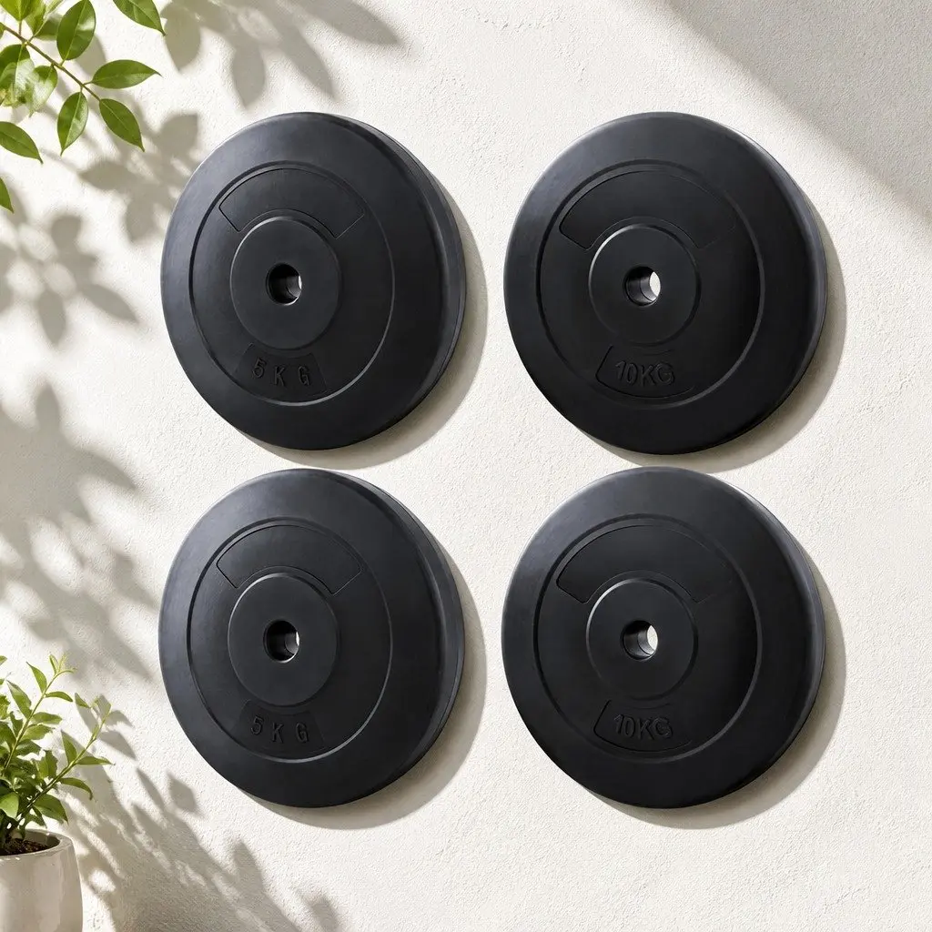 30kg Barbell Weight Plates Set