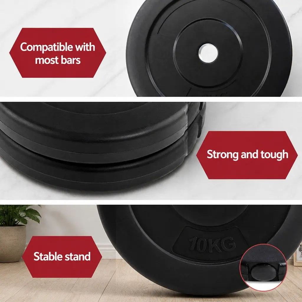 Barbell Weight Plates Home Gym Exercise 30kg Standard 31mm