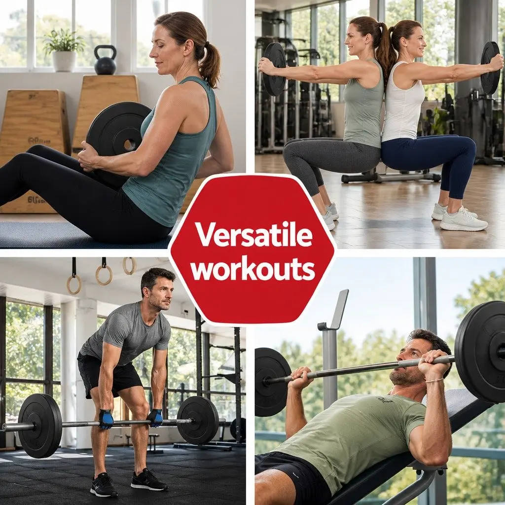 Barbell Weight Plates Home Gym Exercise 30kg Standard 31mm
