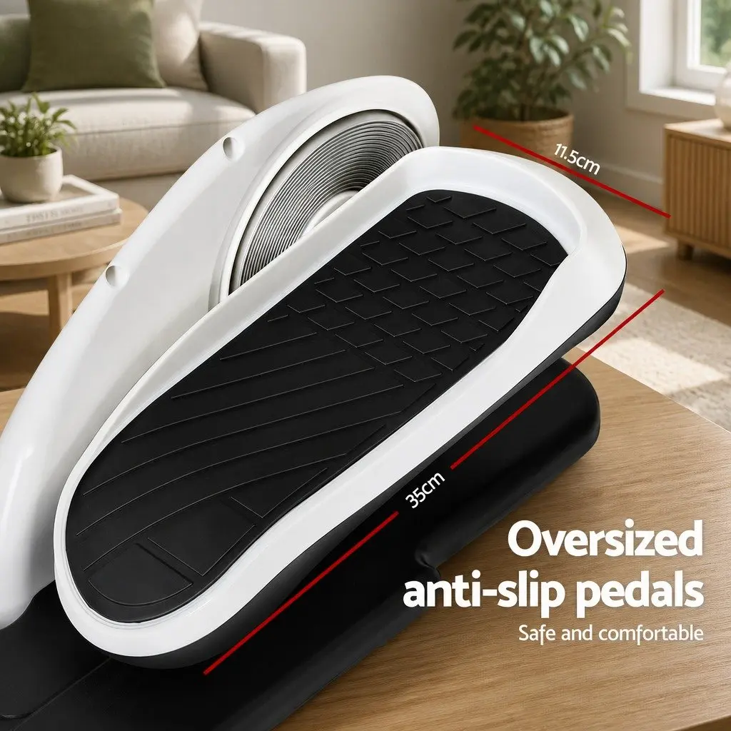 Pedal Exerciser Mini Exercise Bike Under Desk Portable 40 x 44.5 x 25.5 cm