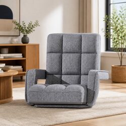 Specifications of the Grey Adjustable Floor Lounge Chair