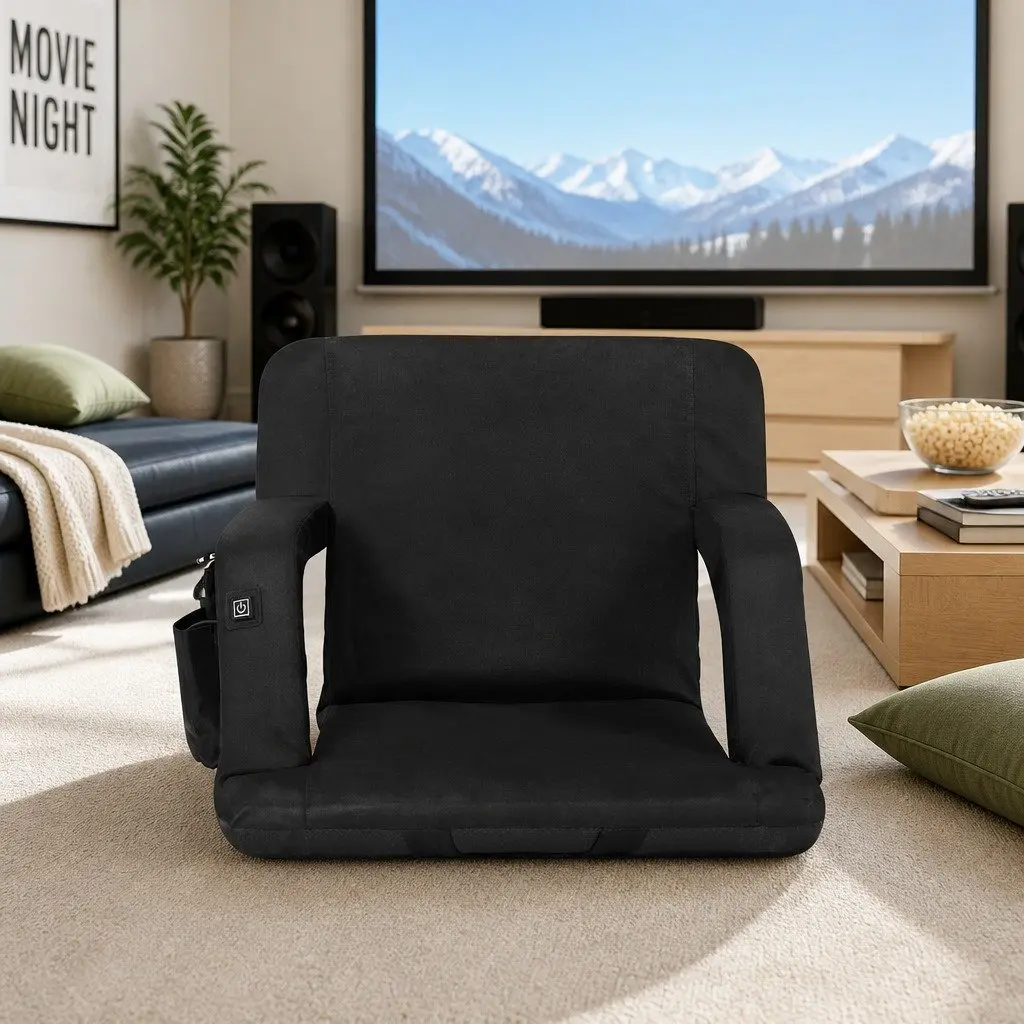 Heated 5-Position Lounge Sofa Bed