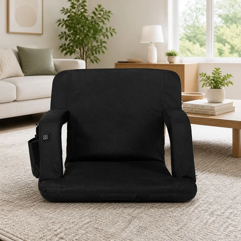 Heated Recliner Sofa Bed with Armrest