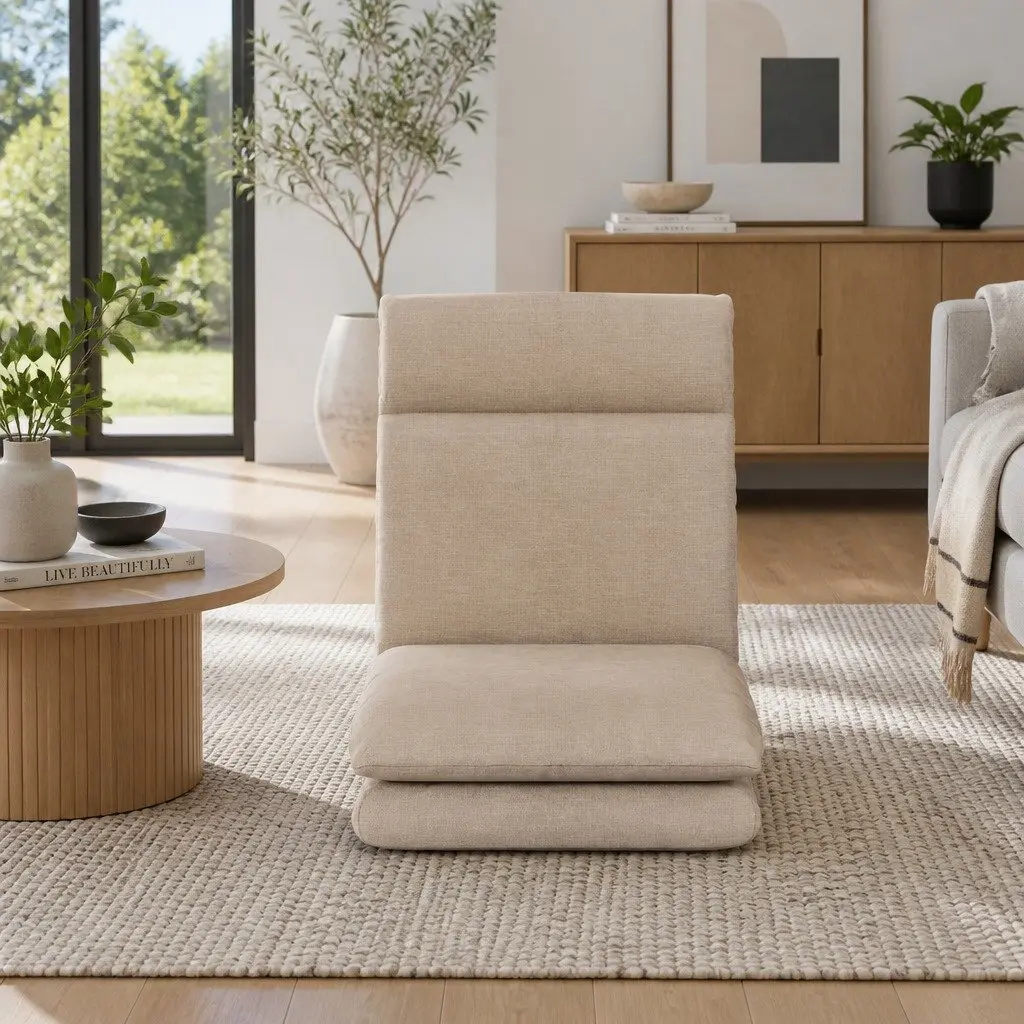 Floor Chair Sofa Lounge Living Room 1 Seater Reclining Foldable Portable