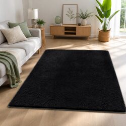 Black Floor Rug 140x200cm - Specifications and Features