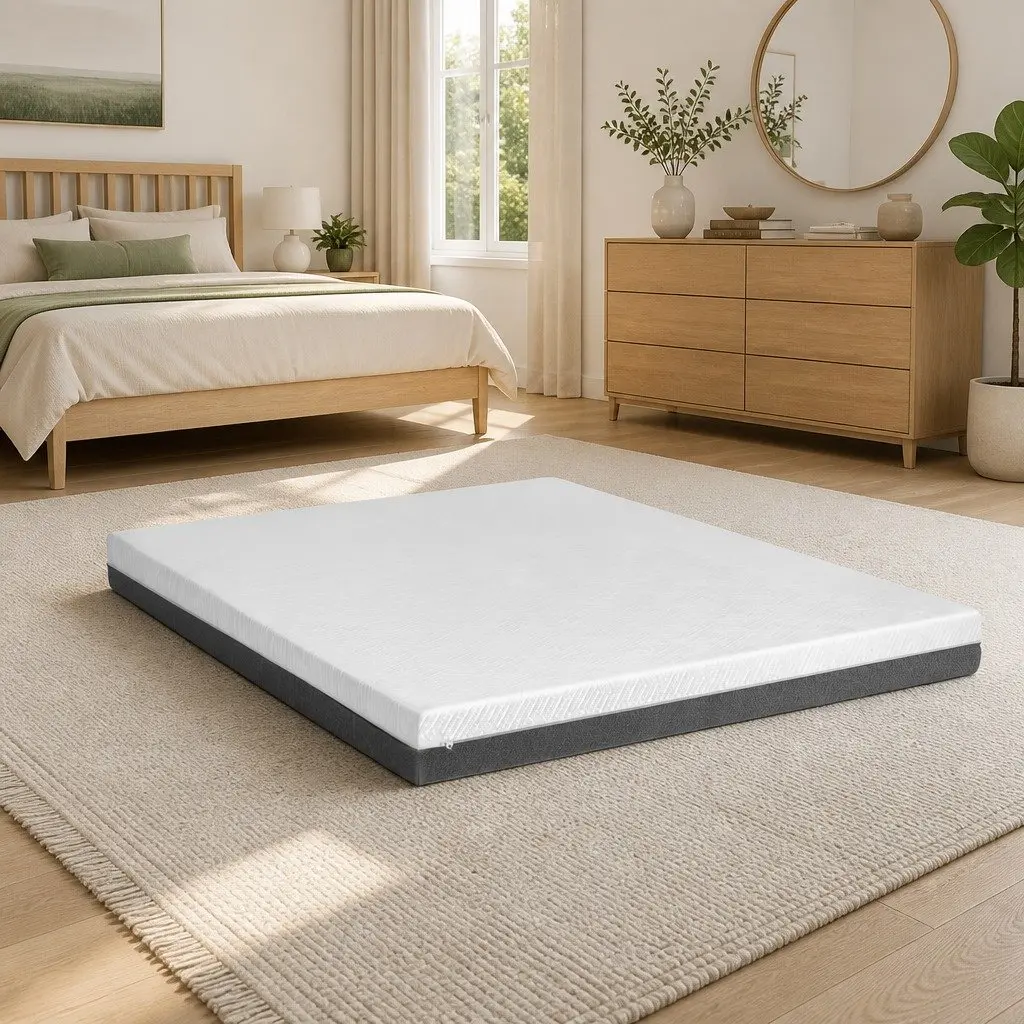 Memory Foam Mattress King Bed 15cm Cool Gel Dual Firmness Hypoallergenic