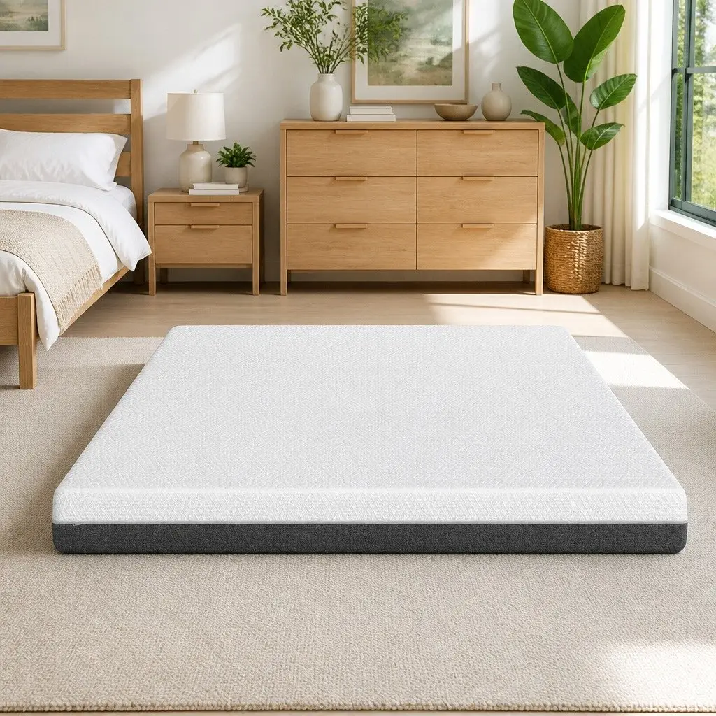 Memory Foam Mattress King Bed 15cm Cool Gel Dual Firmness Hypoallergenic