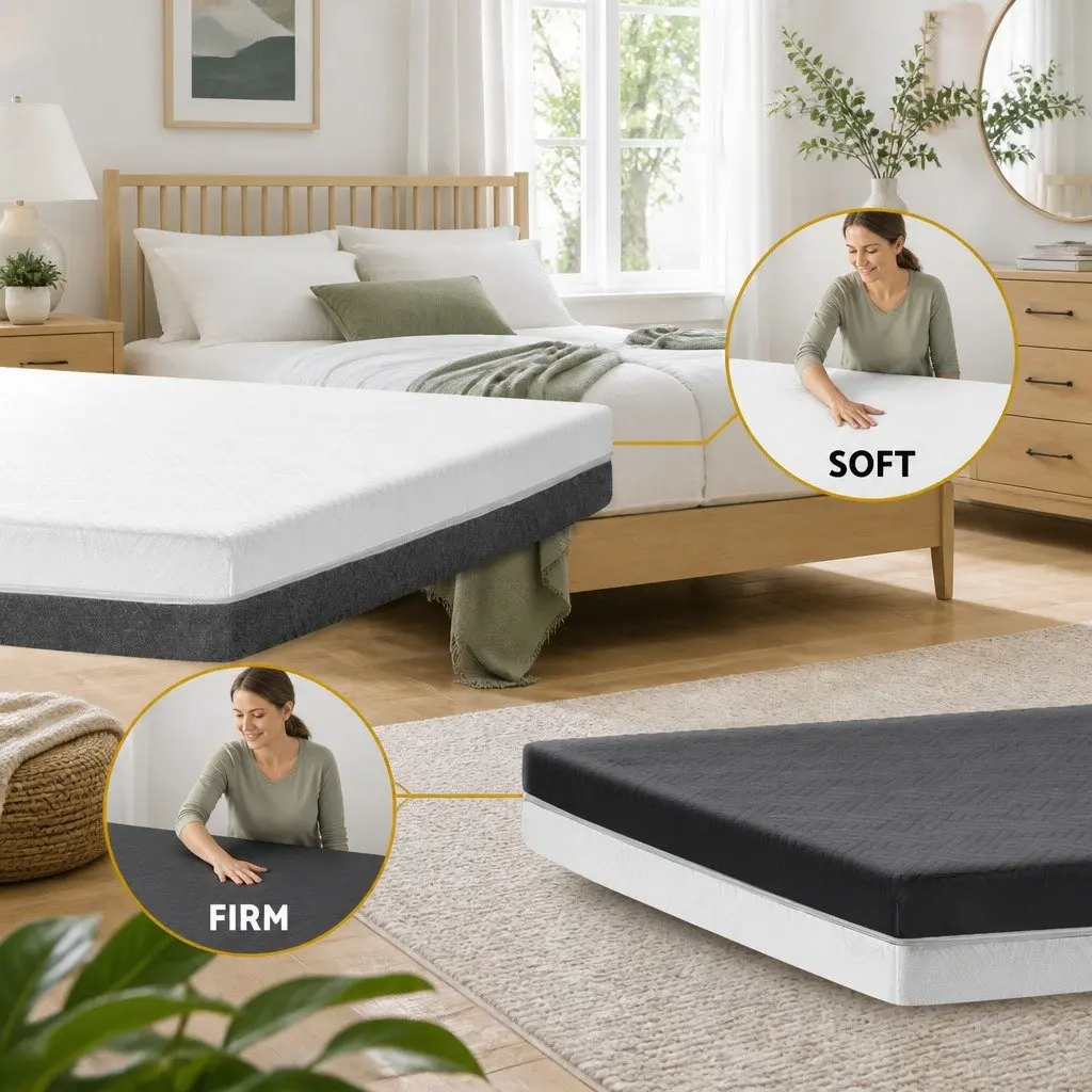 Memory Foam Mattress Single 15cm Cool Gel Pressure Relief Supportive Bedding