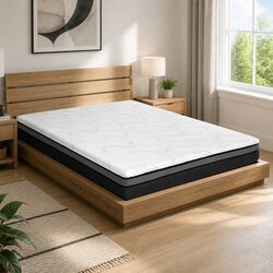 Double Bed Memory Foam Mattress: Size 137cm x 189cm x 25cm