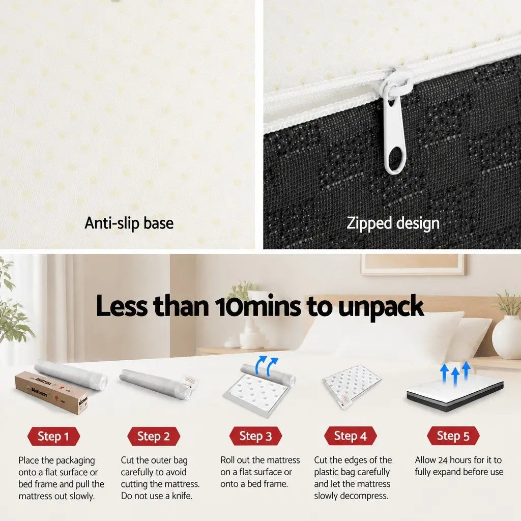 Single Bed Cool Gel Memory Foam Mattress