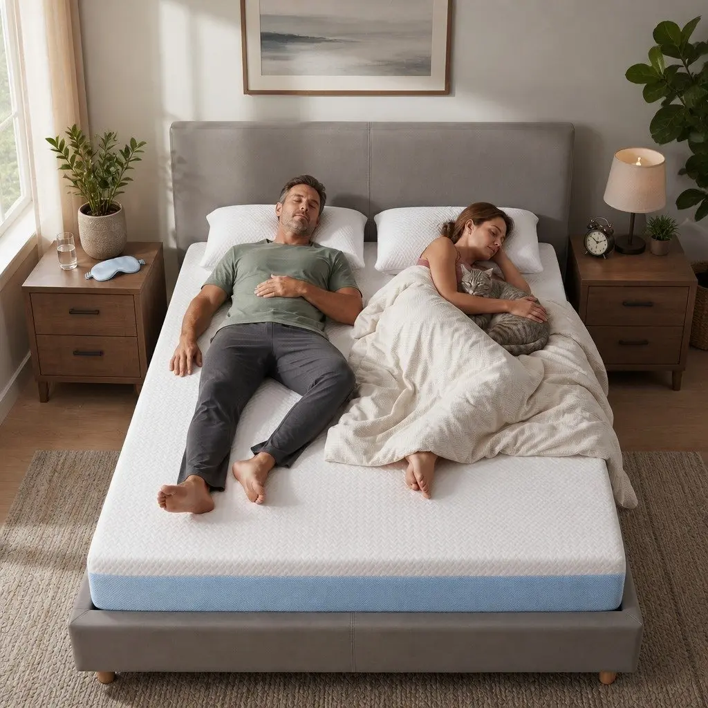 Cooling Gel Memory Foam Mattress Double 22cm