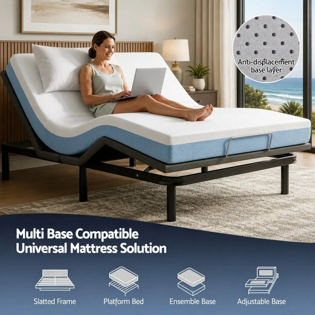 Cooling Gel Memory Foam Mattress Double 22cm