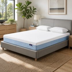 Memory Foam Mattress Queen 22cm Cooling Gel Medium Firm Support Topper