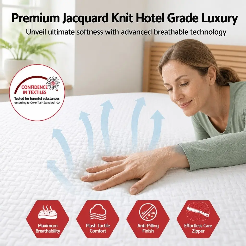 Memory Foam Mattress Single 22cm Cooling Gel Medium Firm