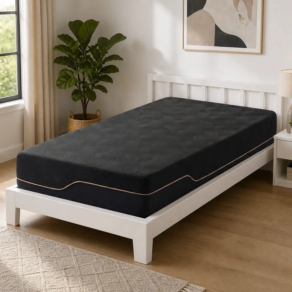 King Single Cooling Memory Foam Mattress 30cm Medium Firm Gel Comfort Pressure