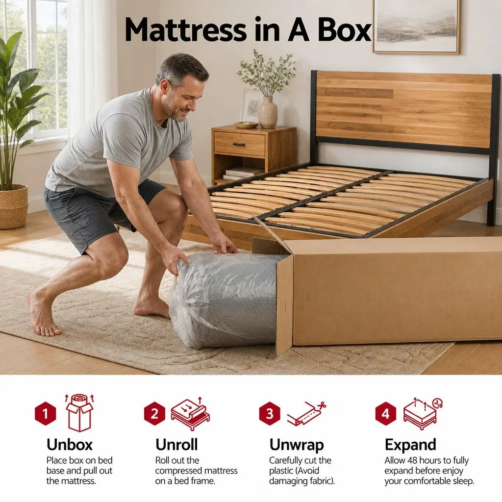 Single Cooling Gel Memory Foam Mattress