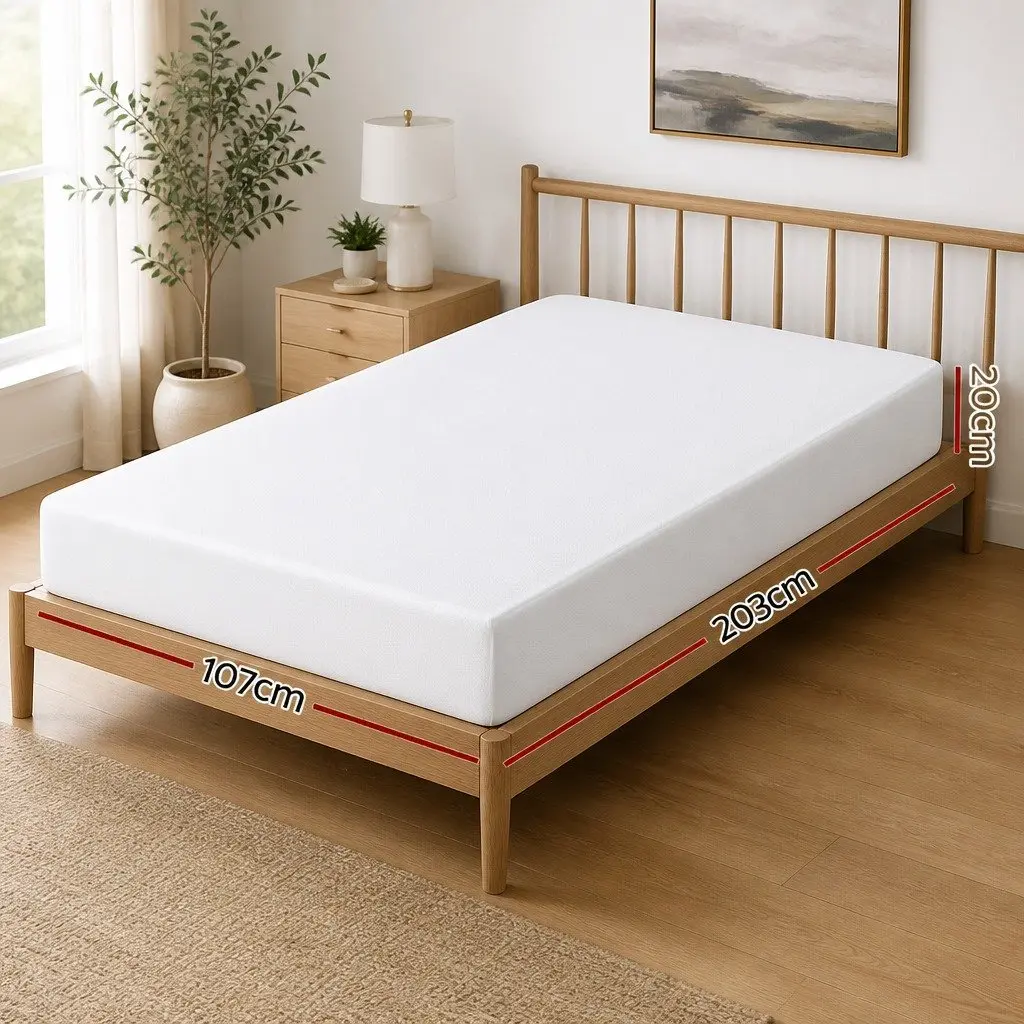 20cm King Single Memory Foam Mattress