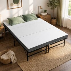Folding Bed Dimensions: 188cm x 137cm, Mattress Included
