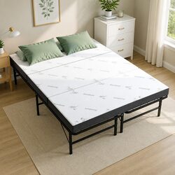 Folding Bed Dimensions: 188cm x 137cm, Mattress Included