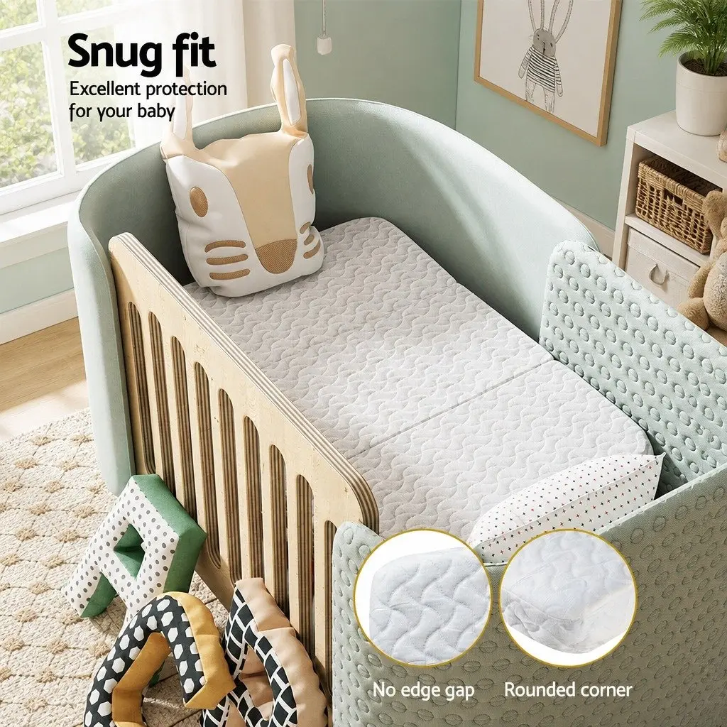 Foldable Cot Mattress with Memory Foam
