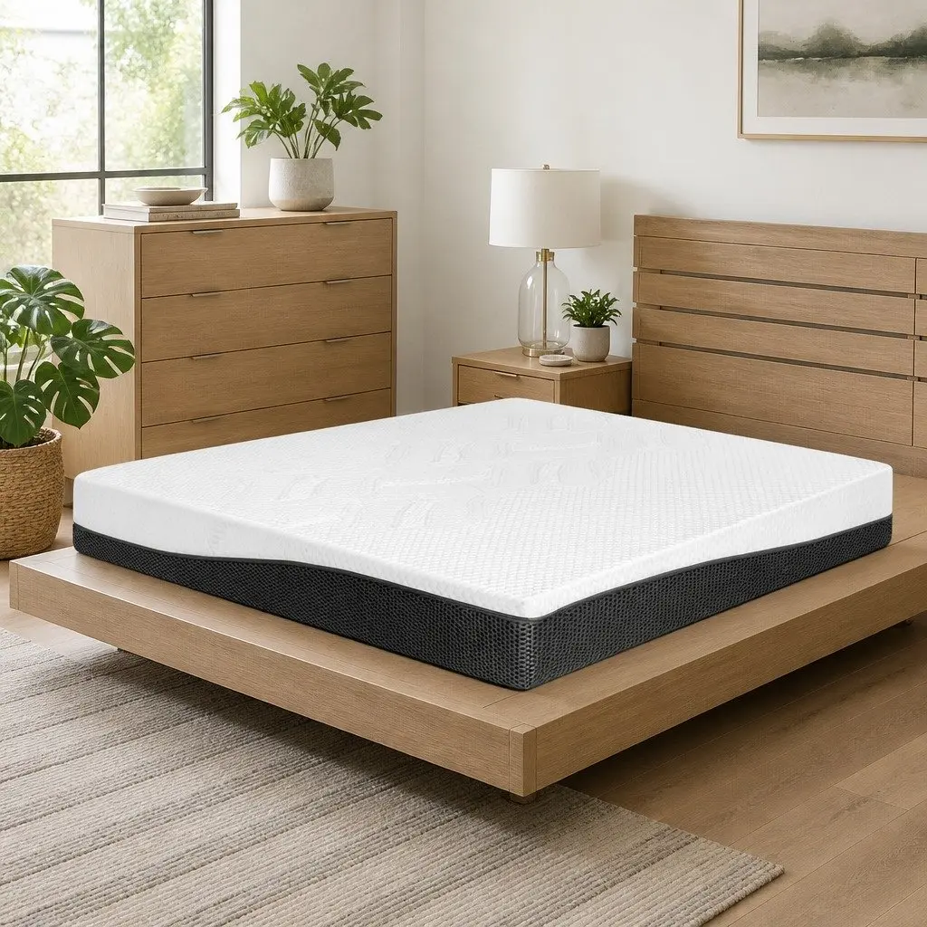 Queen Memory Foam Mattress 21cm with Gel