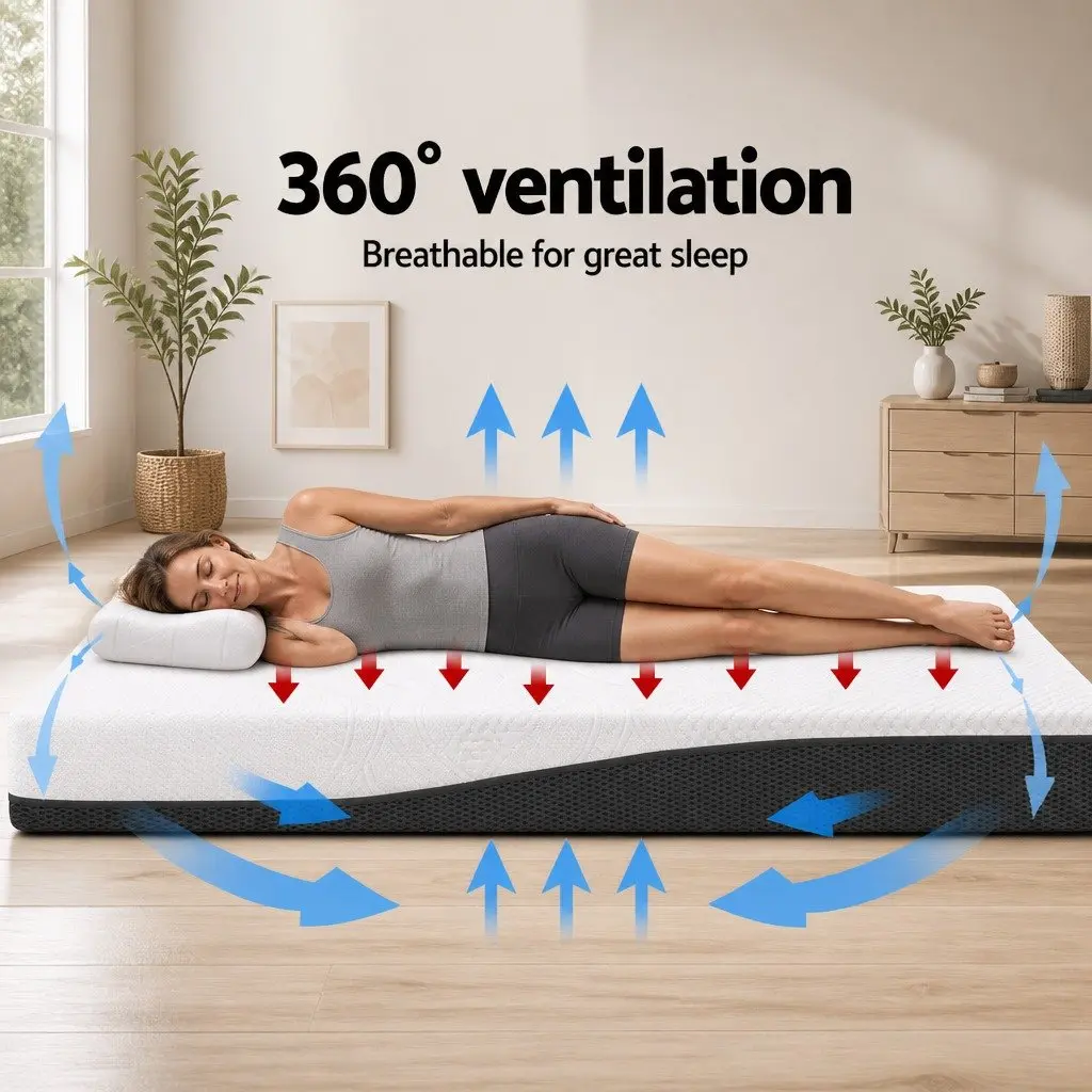 Queen Memory Foam Mattress 21cm with Gel