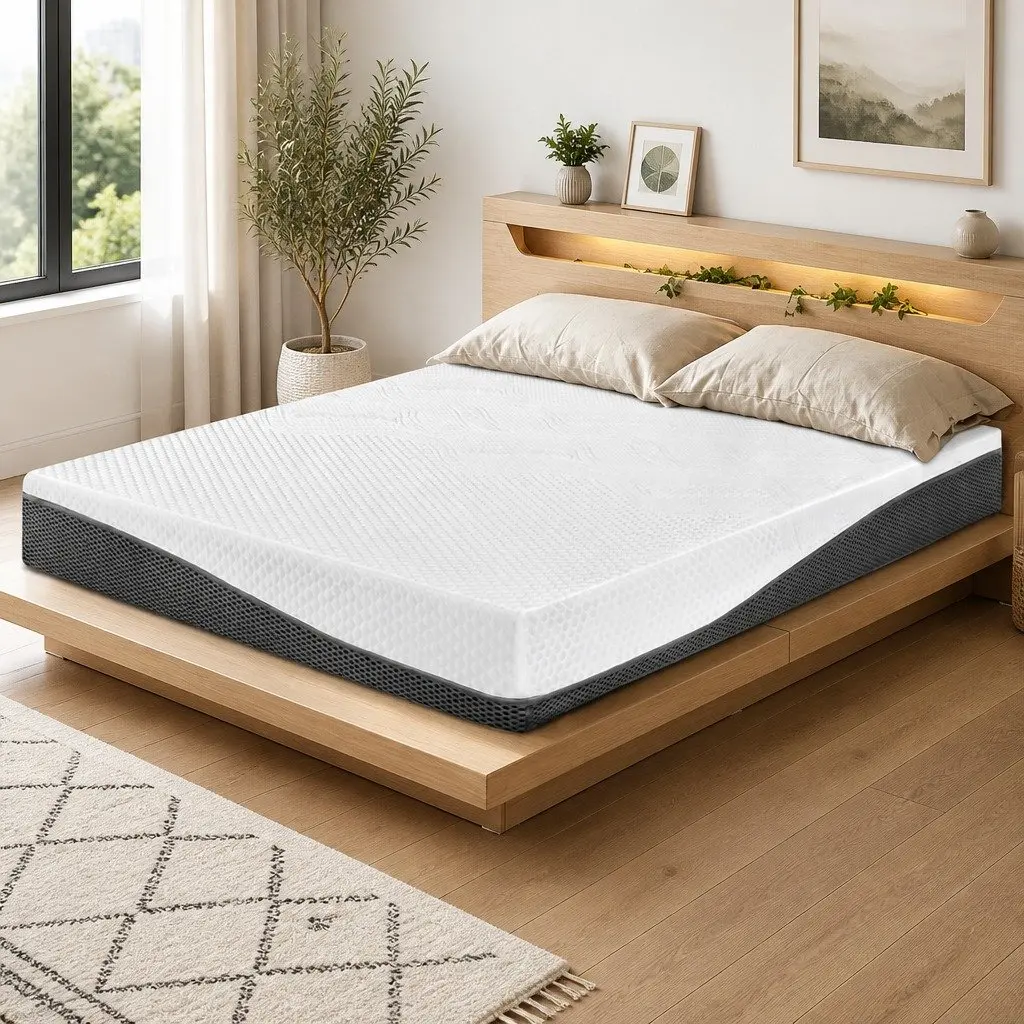 Queen Memory Foam Mattress 21cm with Gel