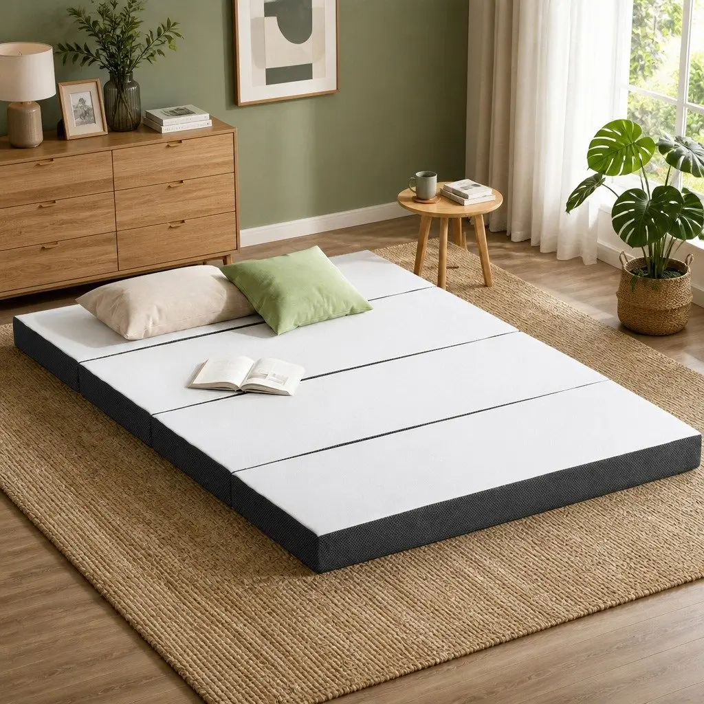 Foldable Foam Mattress Queen Size for Guest Bedding Sofa and Chair