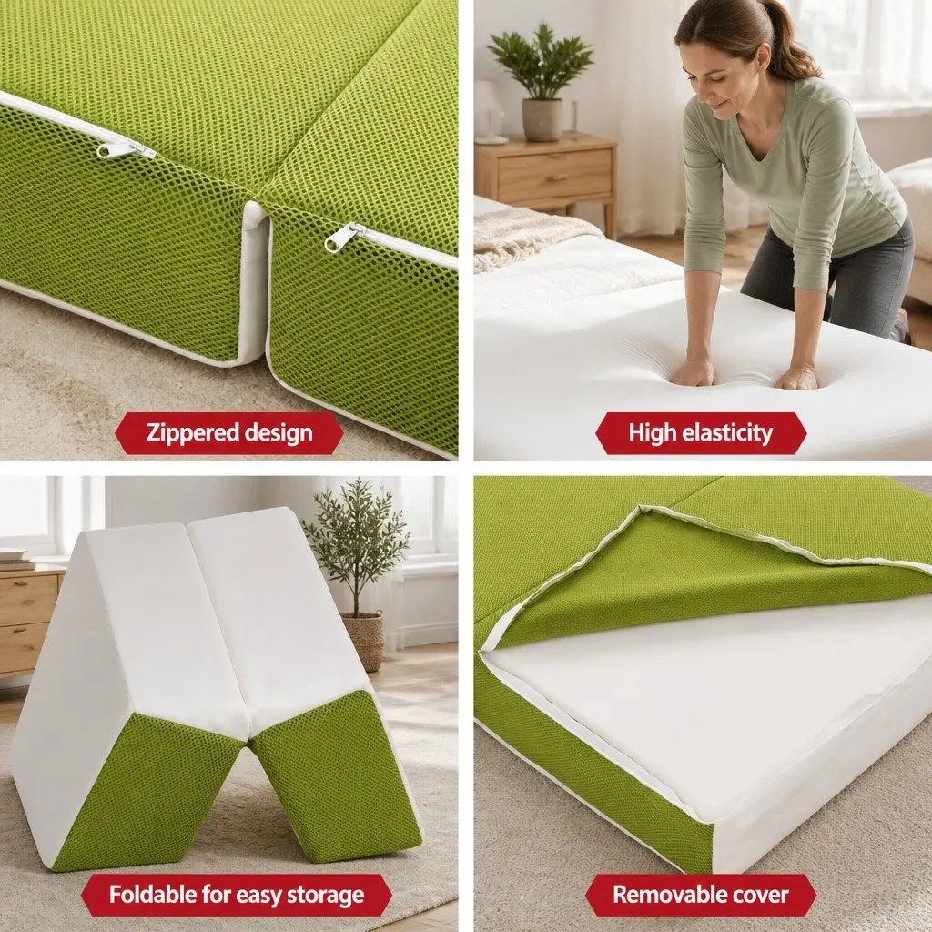 Foldable Foam Mattress for Sleepovers