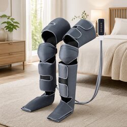 Leg Massager with Adjustable Heat & Compression Features