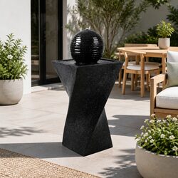 Specifications of Solar Water Fountain with LED Features