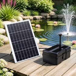 Solar Submersible Fountain Pump Specifications and Details