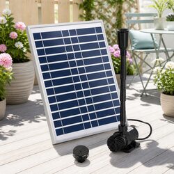 Solar Pond Pump Specifications: 9.8FT Fountain Kit